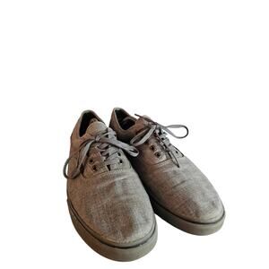 VANS Classic Men's Lo Pro Canvas Skate Sneakers. Gray. Size 13